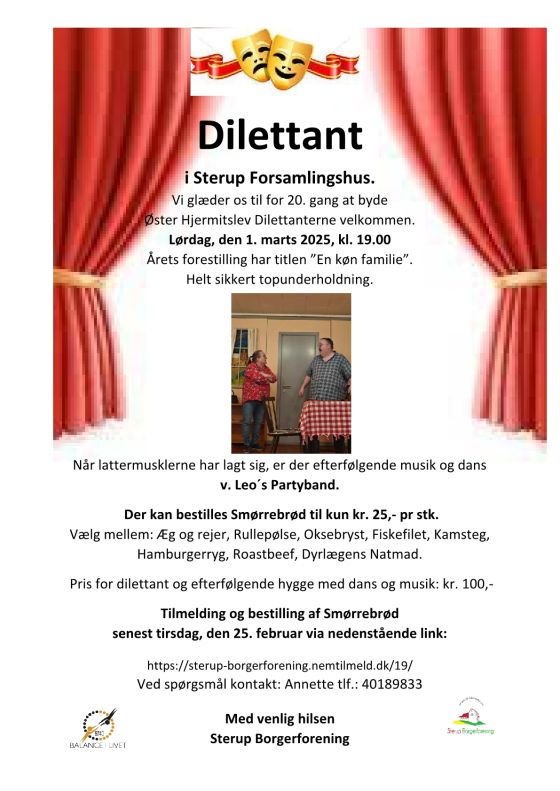 Dilettant | Sterup Borgerforening